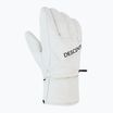 Мъжки ски ръкавици Descente 5 Finger Leather white