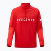 Мъжки суитшърт Descente Chest Logo T-Neck electric red