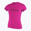 Дамска тениска за плуване O'Neill Basic Skins Sun Shirt fox pink