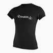 Дамска тениска за плуване O'Neill Basic Skins Sun Shirt black