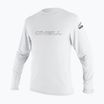 Мъжка блуза с дълъг ръкав за плуване O'Neill Basic Skins Sun Shirt white
