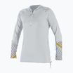 Дамски бански с дълъг ръкав O'Neill Front Zip Sun white/mika