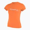 Дамска тениска за плуване O'Neill Basic Skins Sun Shirt light grapefruit