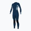 Дамски неопренов костюм за плуване O'Neill Bahia 3/2 Back Zip Full frnavy/crisflor/crisflor