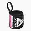 Ортеза за китка RDX WR11 Gym Wrist Wrap черна/розова