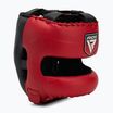 Боксова каска RDX Apex Boxing Head Gear With Nose Protection Bar red