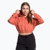 Дамски суитшърт за тренировки Gymshark KK Twins Zip Up Crop orange