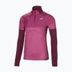 Дамска блуза за бягане с дълъг ръкав Mizuno Hybrid LS Tee magenta haze