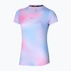 Дамска тениска за бягане Mizuno Impulse Core Graphic Tee halogen blue