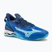 Мъжки обувки за хандбал Mizuno Wave Mirage 5 mugen blue/white/estate blue