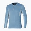 Мъжки анцуг за бягане Mizuno Dryaeroflow Half Zip parisian blue