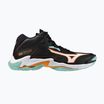 Обувки за волейбол Mizuno Wave Lightning Z8 Mid black/tangelo/ice green
