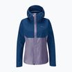 Дамско яке за дъжд Rab Downpour Eco patriot blue/purple sage