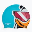 Speedo Печатана шапка за плуване Chima Kira Azure