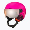 Детска ски каска Bollé Quiz Visor Jr hot pink matte/orange gun