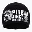 Мъжка шапка Pitbull Beanie Blood Dog зимна шапка черна