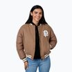 Дамско яке Pitbull Buena Quilted Varsity brown