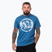 Мъжка тениска Pitbull Logo Palms shade blue