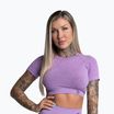 Дамска тренировъчна тениска Gym Glamour Seamless Rashguard lilac