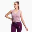 Дамски тренировъчен топ Gym Glamour Drawstring Pink 447