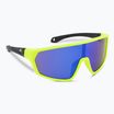 Детски слънчеви очила GOG Flint matt neon yellow/black/polychromatic blue