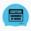 BuddySwim CSW Силиконова синя шапка за плуване