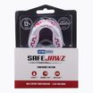 SAFEJAWZ Протектор за челюст от серия Extro, бял и розов SJFANGZPIA