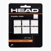 Обвивки за ракети HEAD Padel Pro 3 бр. бели.