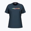 Дамска тениска за тенис HEAD Rainbow W navy