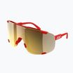 Слънчеви очила POC Devour prismane red/larity road/party sunny gold