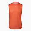 Мъжки потник за колоездене POC Air Indoor Vest zink orange