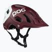 Велосипедна каска POC Tectal Race MTB MIPS garnet red/hydrogen white matt