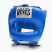 Боксов шлем Cleto Reyes с остър връх, найлонова лента, синьо