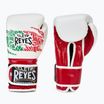 Боксови ръкавици Cleto Reyes Velcro Sparring red/white green red