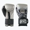 Боксови ръкавици Cleto Reyes Velcro Sparring silver/black