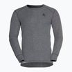 Мъжки ODLO Active Warm Bl Top Crew Neck Longsleeve steel grey melange