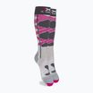 Дамски чорапи за ски X-Socks Ski Control 4.0 сиви XSSSKCW19W