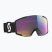 Скиорски очила SCOTT Shield mineral black/white/enhancer teal chrome ski goggles