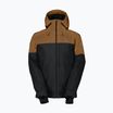 Мъжко скиорско яке SCOTT Ultimate Dryo 10 bread brown/black