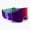 Скиорски очила SCOTT Shield deep purple/solar red chrome ski goggles