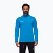 Мъжки потник за трекинг Aenergy ML Half Zip Pull Glacier Blue на Mammut