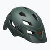 Детска велосипедна каска Bell Sidetrack matte dark green/orange