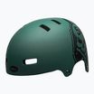 Велосипедна каска Bell Local green black/skull