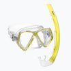 Детски комплект за шнорхелинг Mares Combo Zephir Junior yellow/clear