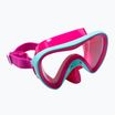 Детска маска за шнорхелинг Mares Turtle aqua/pink