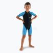 Детски неопренов бански костюм SEAC Shorty Dolphin 1,5 mm black/blue