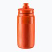 Велосипедна бутилка Elite FLY Tex 550 ml orange/grey logo