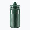 Велосипедна бутилка Elite FLY Tex 550 ml dark green/grey logo