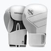 Hayabusa S4 Кожени бели боксови ръкавици