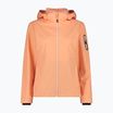Дамско софтшел яке CMP 39A5016 Zip Hood salmone